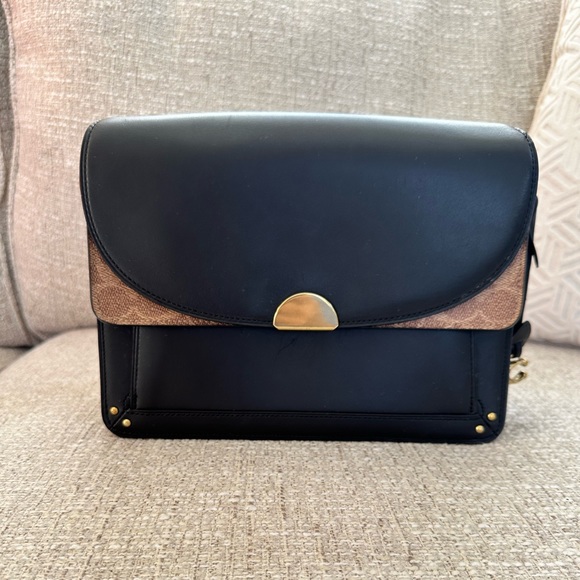 COPY - Coach Dreamer Shoulder Bag in Signatura Canvas - Picture 3 of 9